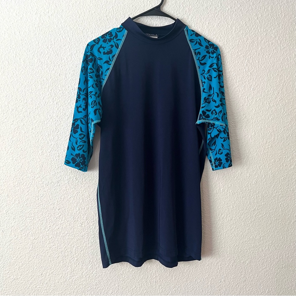 Radicool (Australia) Skins Blue Swim Top SPF/UPF 100+ Men’s Size M